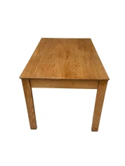 Art Deco Dining Table by J.A. Muntendam, Solid Oak, 1920s Dutch Design